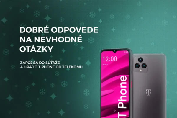 Súťaž o mobilný telefón T Phone od Telekomu