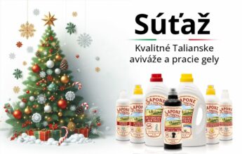 Súťažte o pracie gély Sapone di Toscana z Talianska