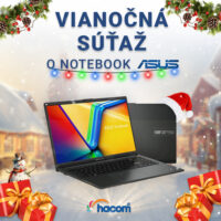 Veľká vianočná súťaž o notebook Asus Vivobook Go 15