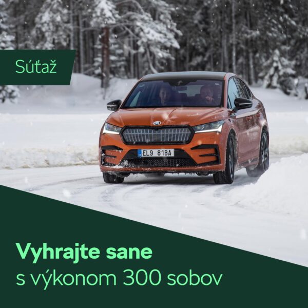 Vyhrajte Enyaq na týždeň