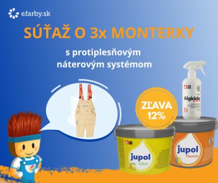 Súťaž o 3x monterky značky JUB