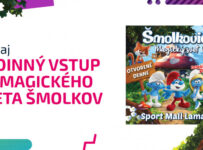 Vyhraj rodinný vstup do Magického sveta Šmolkov