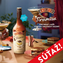 Vyhrajte lahodný likér Baileys Tiramisu