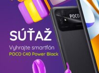 Vyhrajte smartfón POCO C40 Power Black
