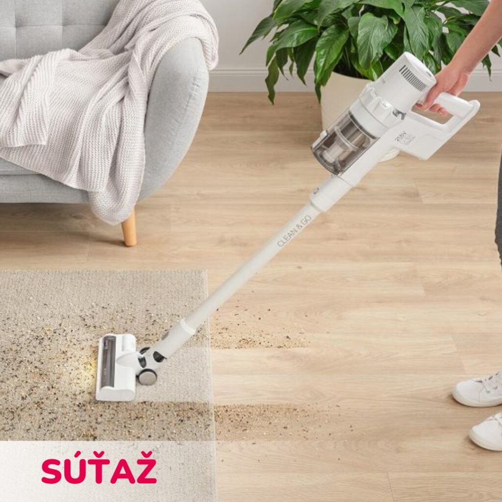 Súťaž o tyčový vysávač Sencor SVC 7522WH