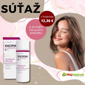 Súťaž o 2x Excipial krém na ošetrenie veľmi suchej pokožky