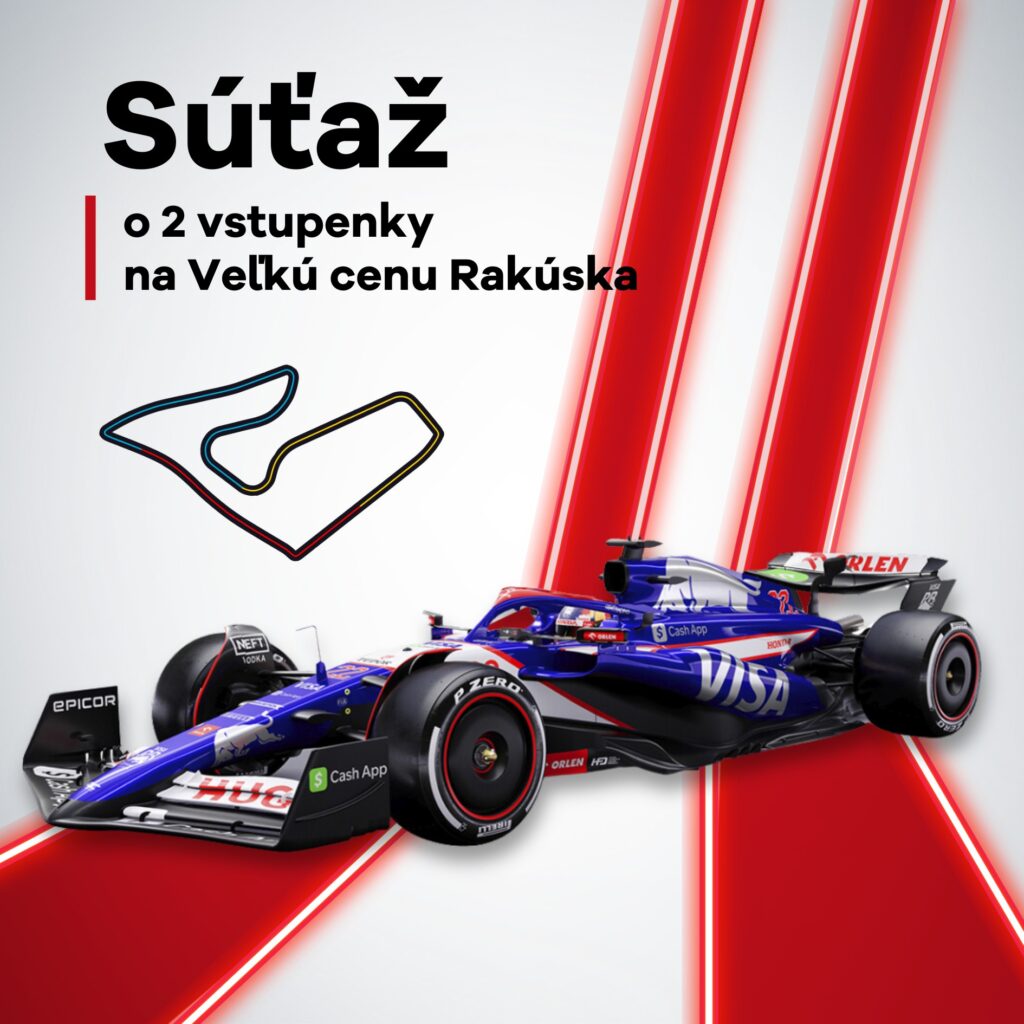 Súťaž o 2 vstupenky na Veľkú cenu Rakúska