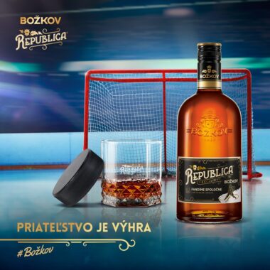 Súťaž o 5x fľašu hokejovej limitky Božkov Republica Exclusive