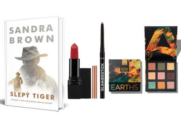 Súťaž o dekoratívnu kozmetiku Avon a knihu Slepý tiger