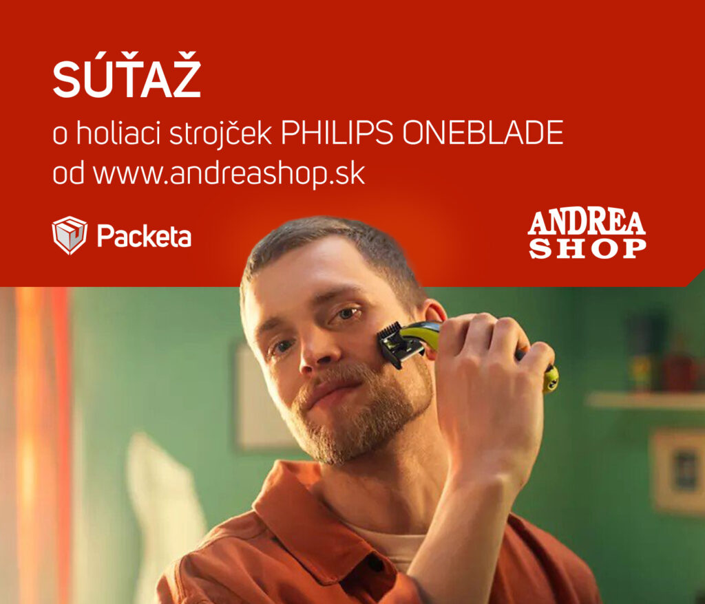 Súťaž o holiaci strojček Philips Oneblade