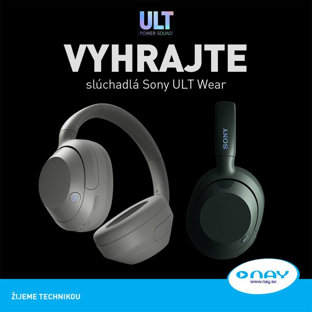 Súťaž o nové slúchadlá Sony ULT WEAR