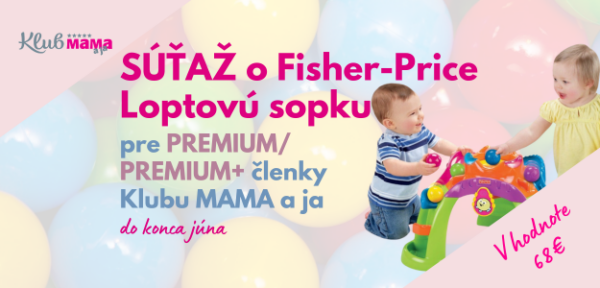Vyhrajte Fisher Price Loptovú sopku