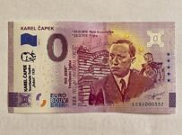 Súťaž o 0€ bankovku s pečiatkou Karel Čapek