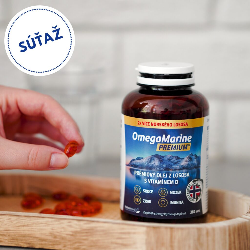 Súťažte o ročnú zásobu OmegaMarine PREMIUM