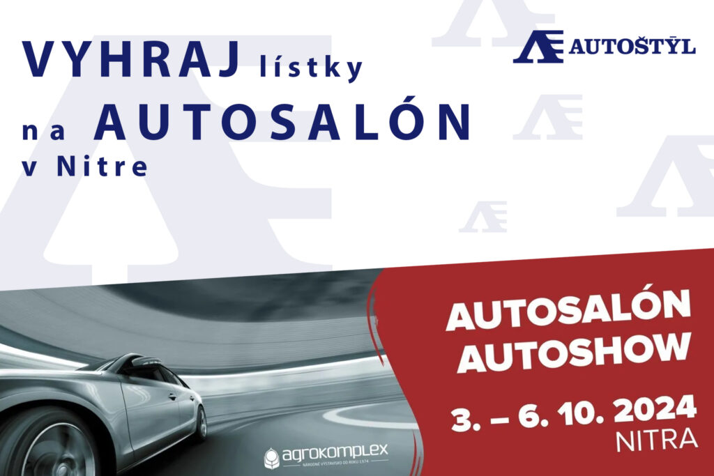 Súťaž o lístky na Autosalón v Nitre