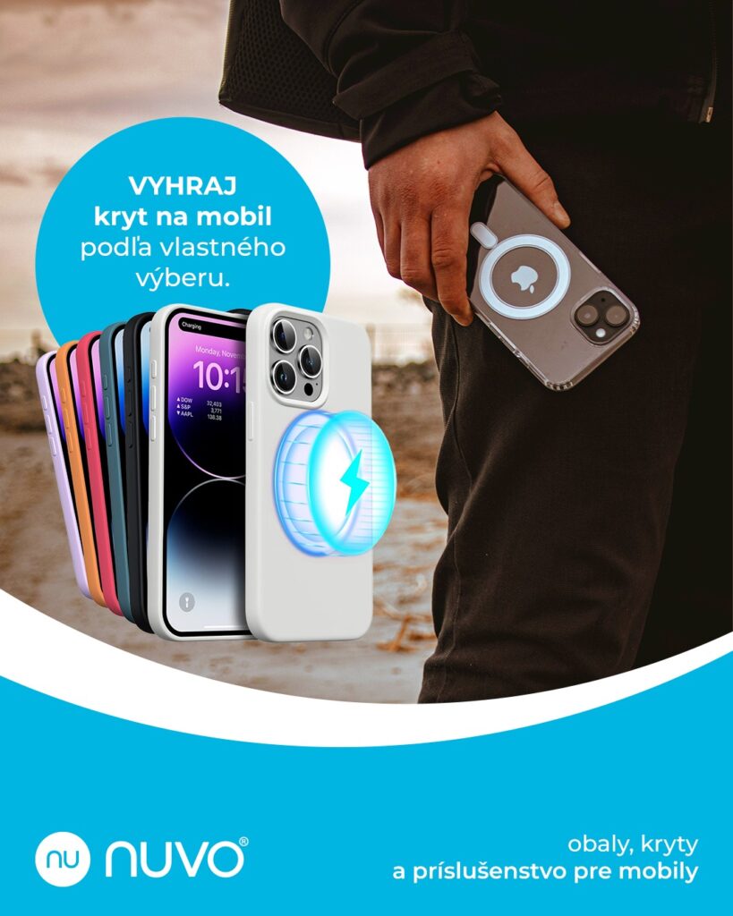 Vyhraj puzdro na mobil značky NUVO podľa vlastného výberu