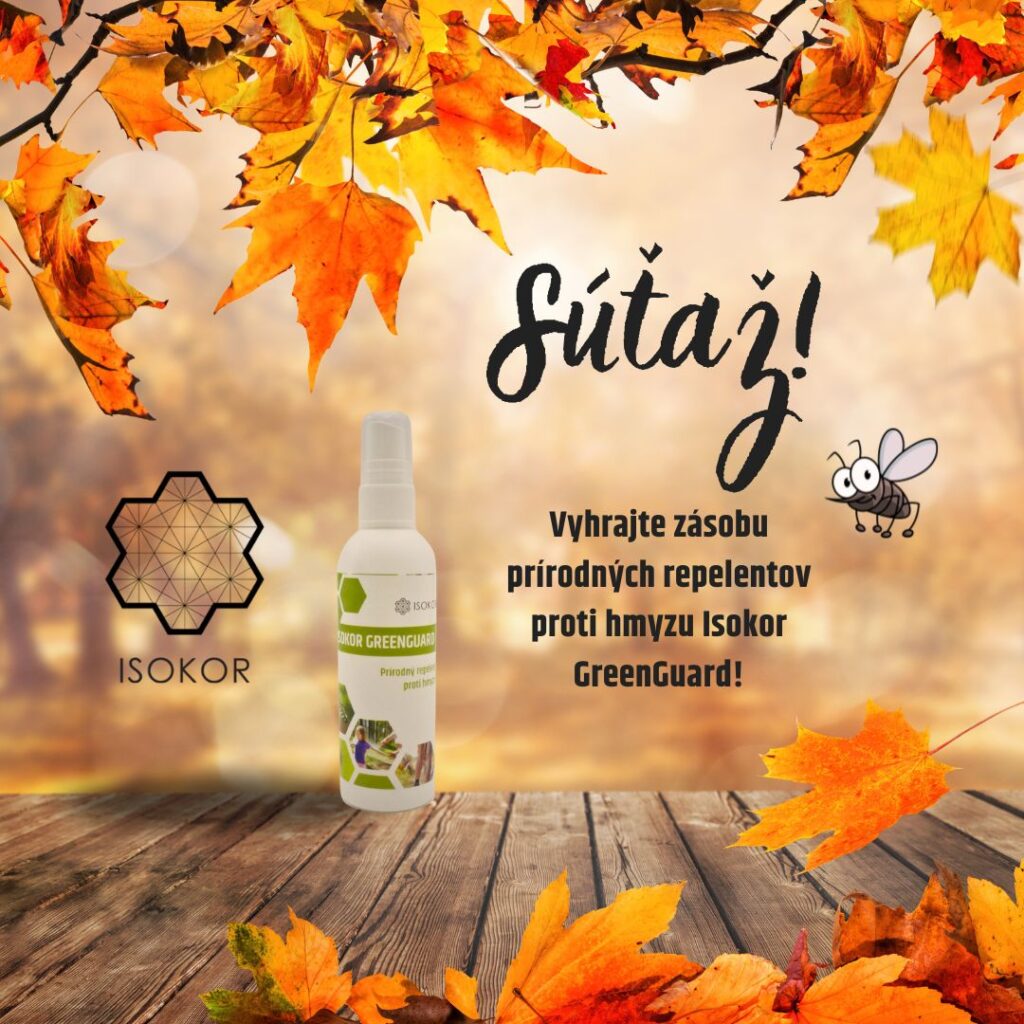 Vyhrajte zásobu repelentov proti hmyzu Isokor GreenGuard
