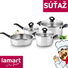 Súťaž o sadu riadov PERFECT od LAMART