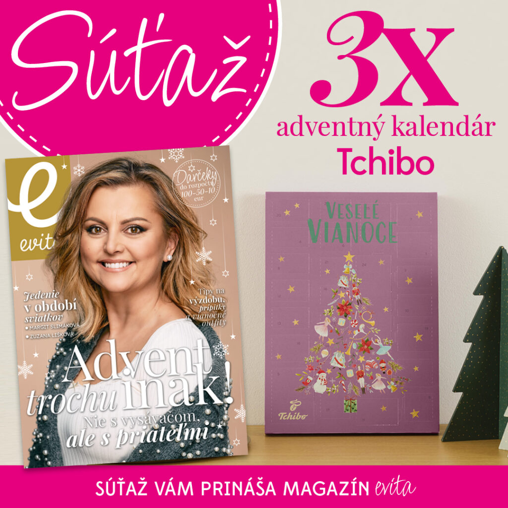 Súťaž o 3 x adventný kalendár Tchibo
