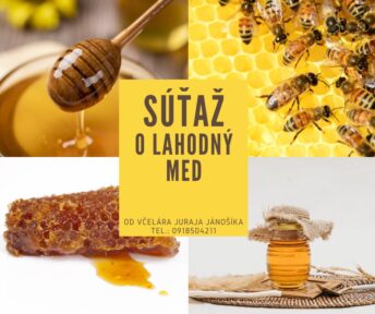 Súťaž o slovenský med od včelára Juraja Jánošíka