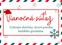 Vianočná súťaž o 10 skvelých cien, stačí pridať recept