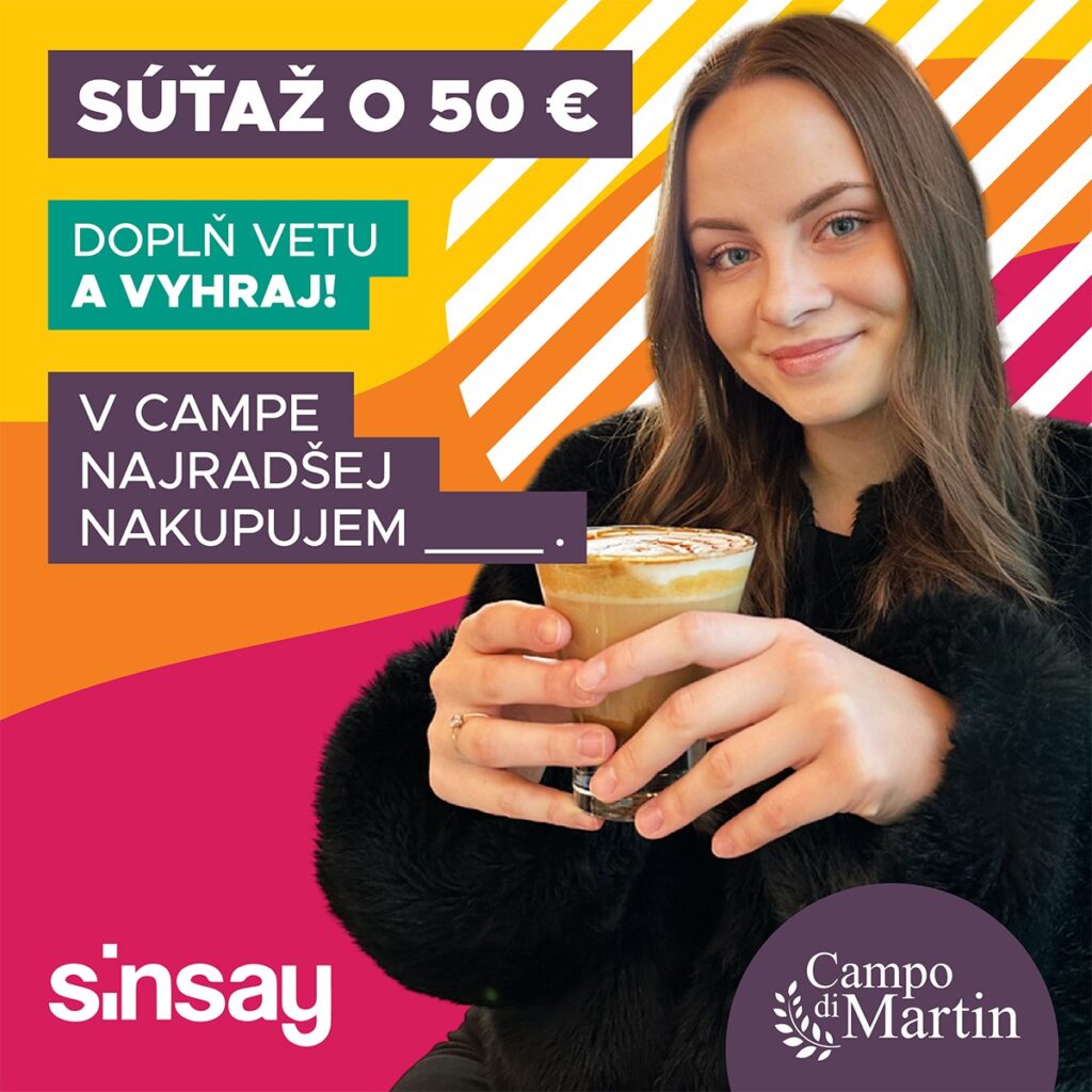 Súťaž o 50€ poukážku na nákup v Sinsay