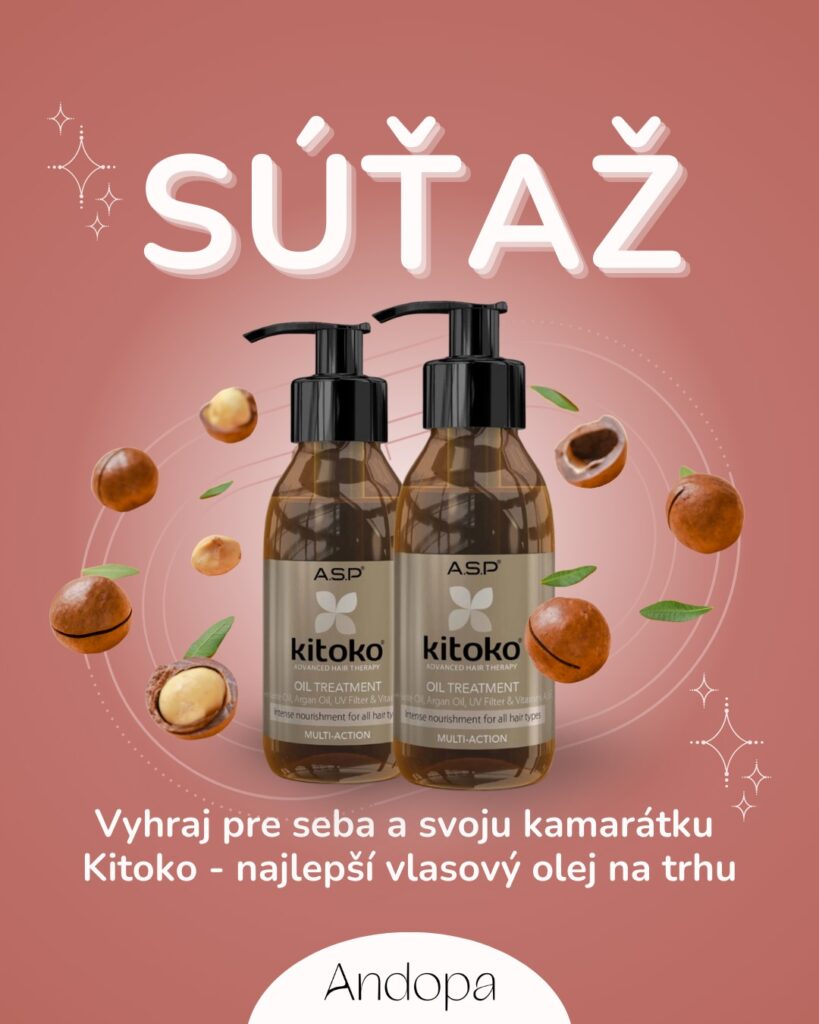 Súťaž o Kitoko - najlepší vlasový olej