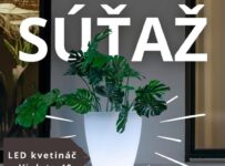 Súťaž o LED kvetináč Violeta 40