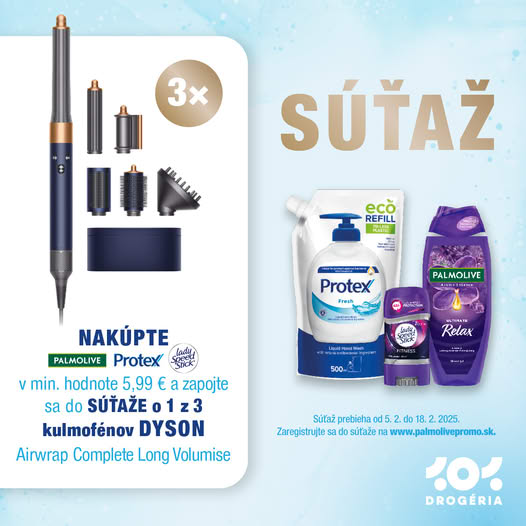 Hrajte o 1 z 3 kulmofénov DYSON