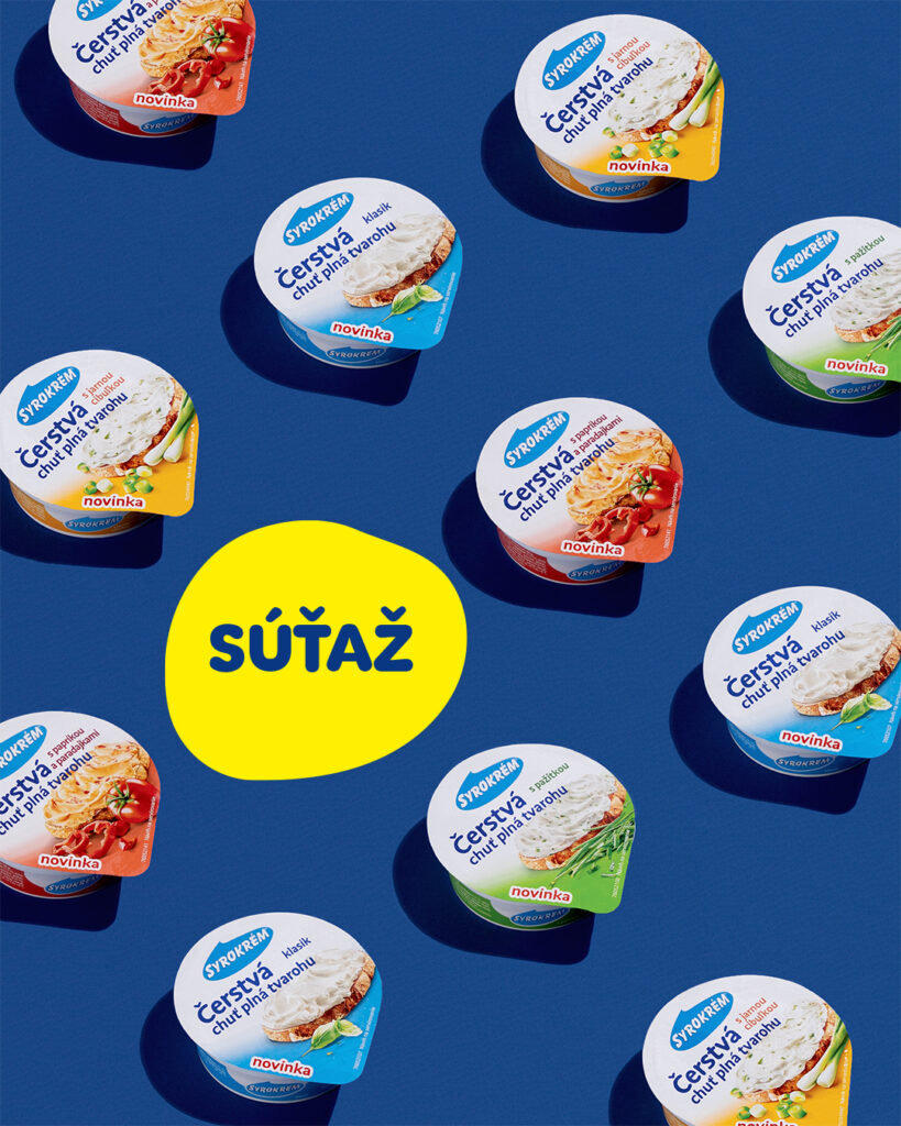 Súťaž o 12 syrokrémov Čerstvá chuť