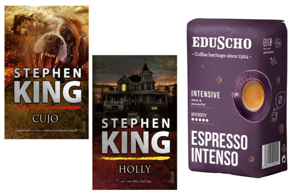 Súťaž o 2 balíčky kníh s kávou Eduscho Espresso Intenso