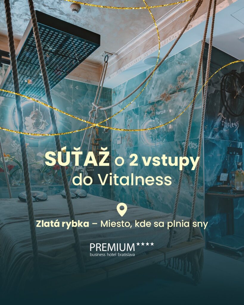 Súťaž o 2 vstupy do Vitalness Zlatá rybka