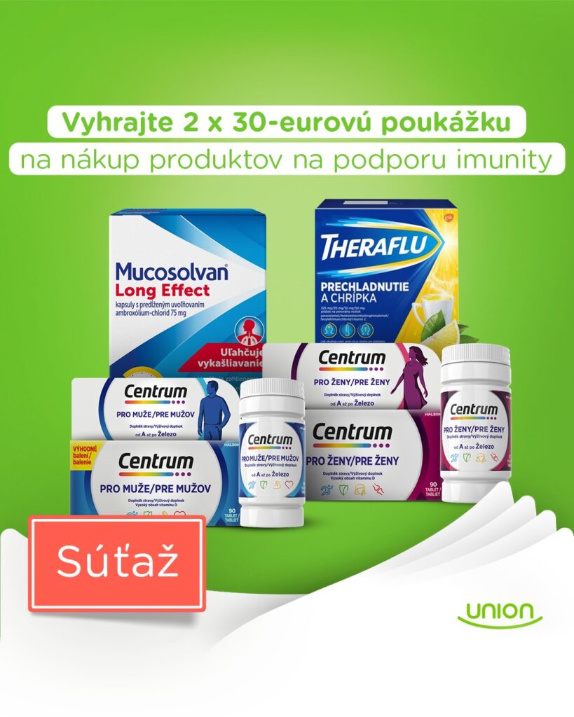 Súťaž o 30€ poukaz na nákup voľnopredajných liekov v e-shope Benu lekárne