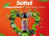 Súťaž o 6 fliaš 100 % BIO šťavy z arónie