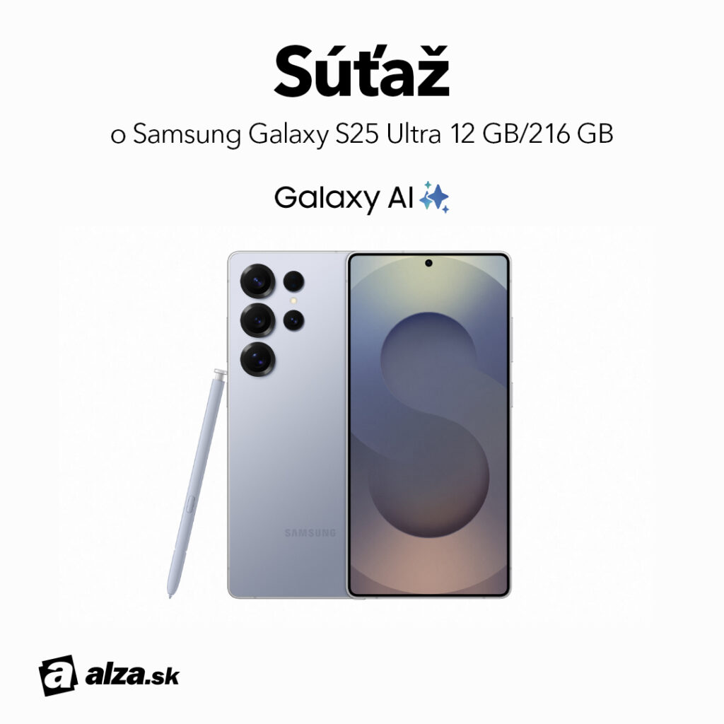 Súťaž o Samsung Galaxy S25 Ultra