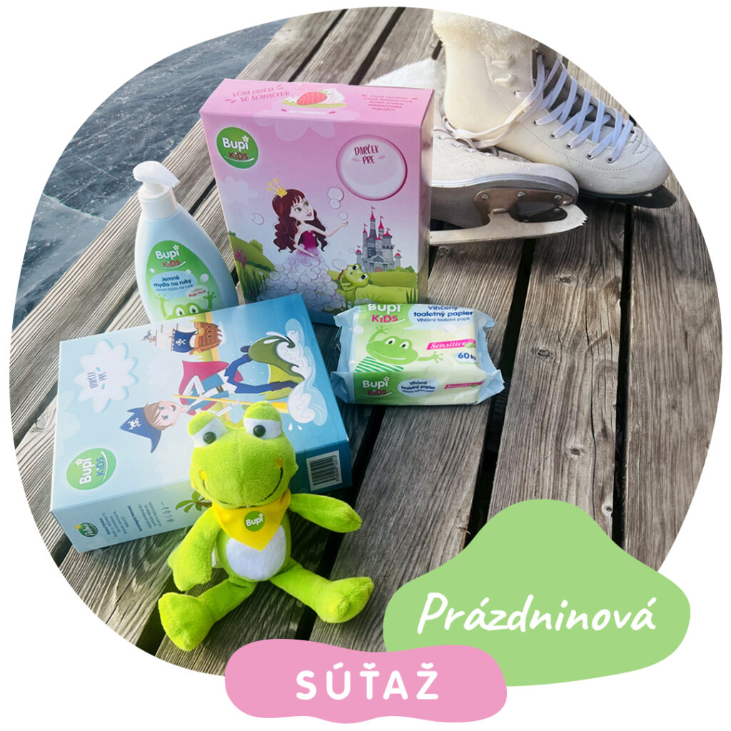 Súťaž o balík produktov Bupi KIDS