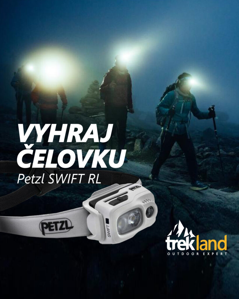 Súťaž o čelovku Petzl SWIFT RL