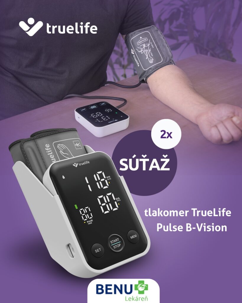 Súťaž o digitálny tlakomer TrueLife Pulse B-Vision