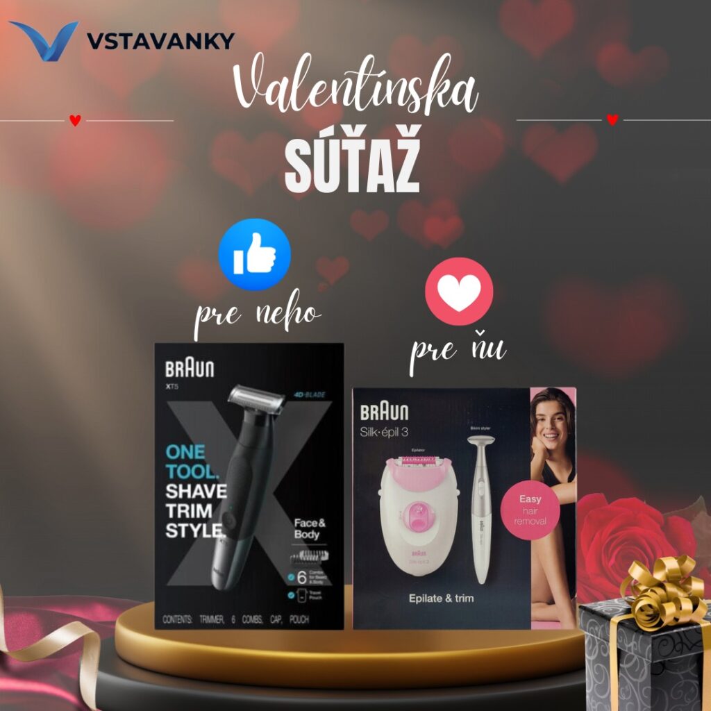 Súťaž o holiaci strojček Braun Series X a depilátor Silk•épil 3