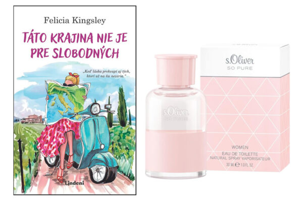 Súťaž o knihy a toaletnú vodu s.Oliver So Pure