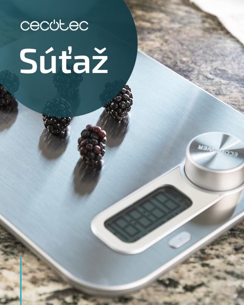 Súťaž o kuchynskú váhu Cook Control