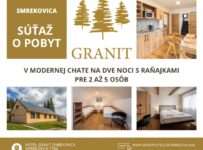 Súťaž o pobyt s raňajkami v modernej chate na Smrekovici