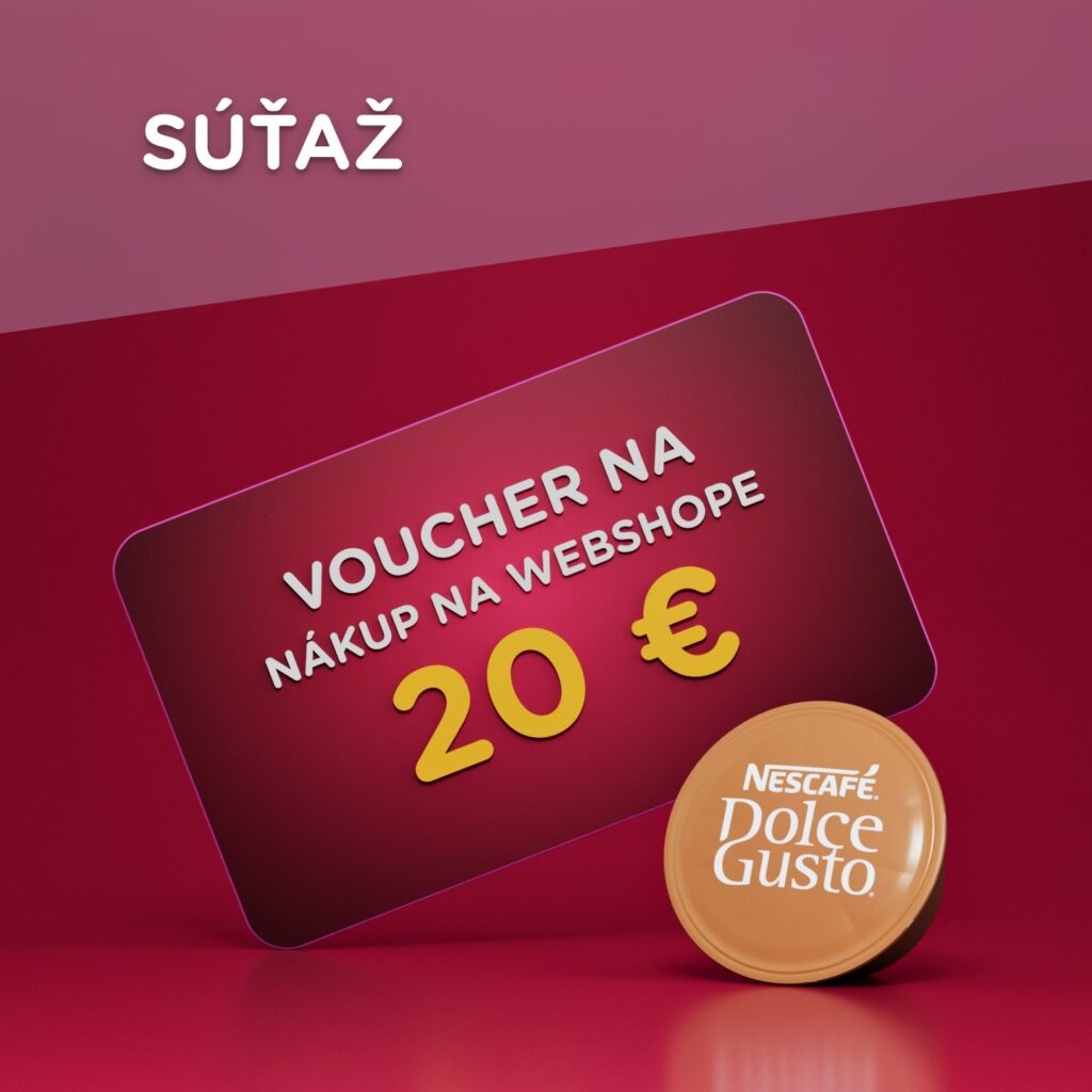 Súťaž o poukážku v hodnote 20 EUR na nákup kávy