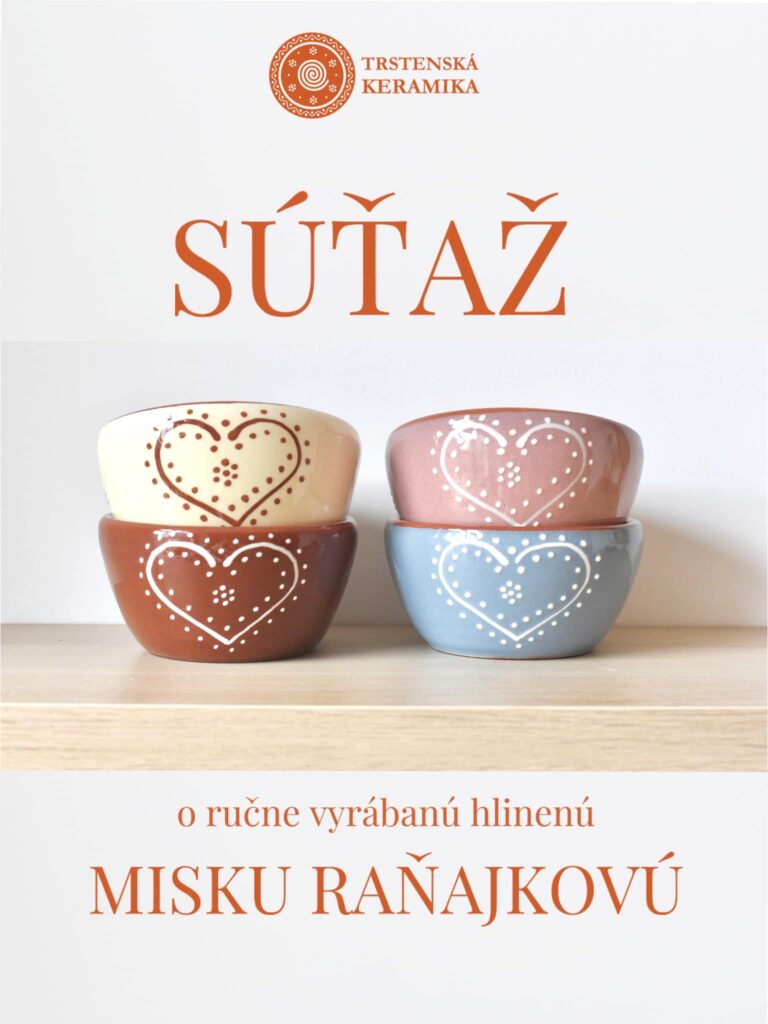Súťaž o ručne vyrábanú misku raňajkovú