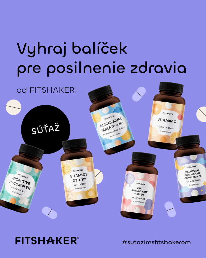 Vyhraj balíček pre posilnenie zdravia od Fitshaker