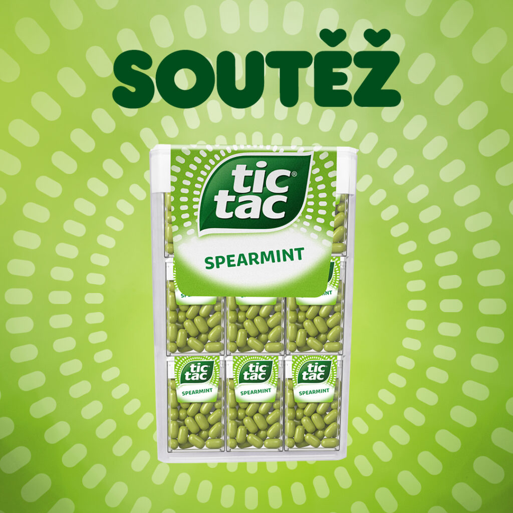 Vyhraj unikátny box Tic Tac Spearmint