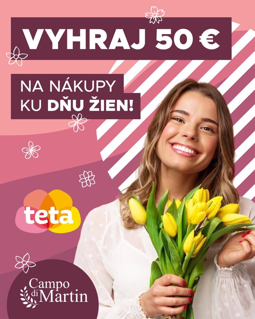 Vyhrajte 50€ na nákupy v drogérii Teta