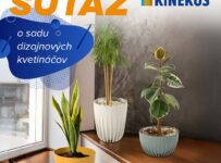Vyhrajte sadu 3 štýlových kvetináčov MIRA