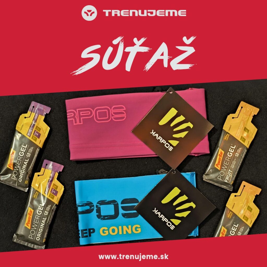Súťaž o 2x Karpos čelenky + 4 Power gély