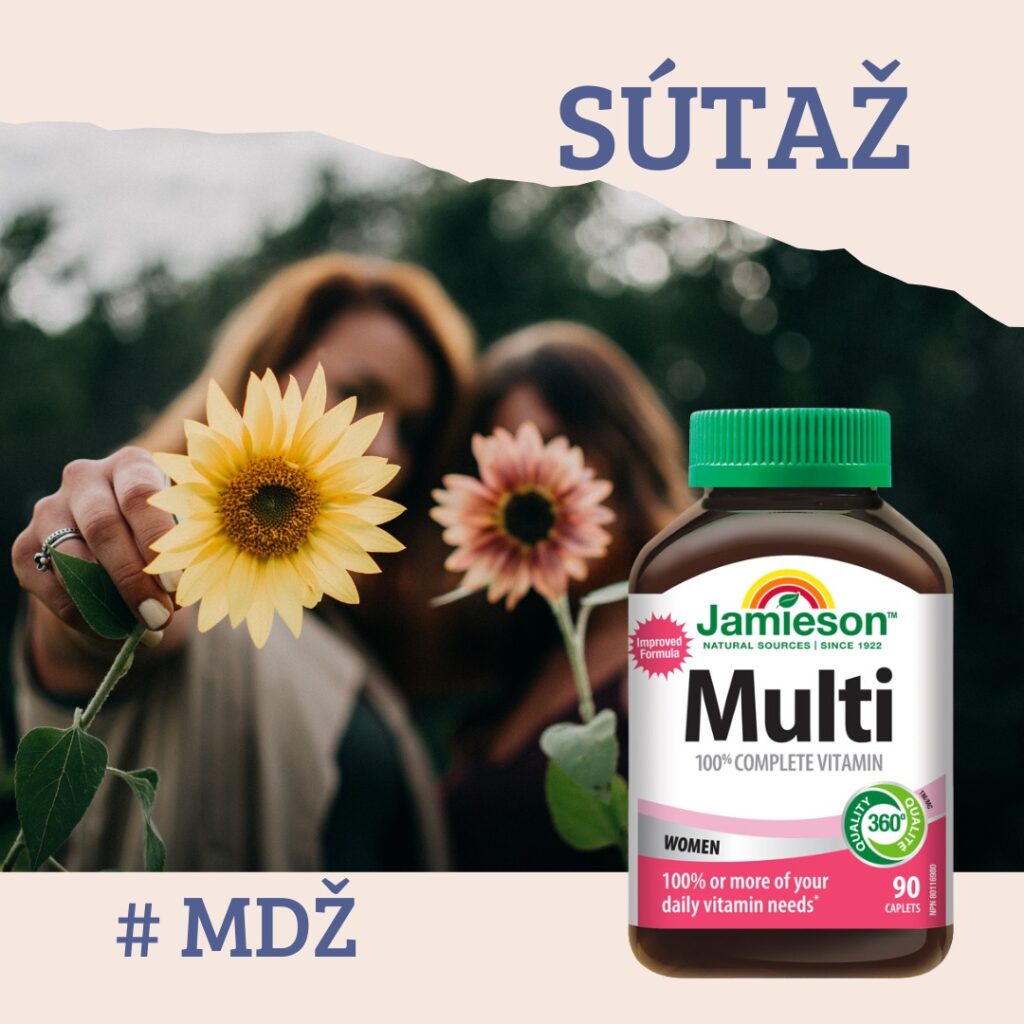 Súťaž o 3 vitamíny Jamieson Multi COMPLETE pre ženy